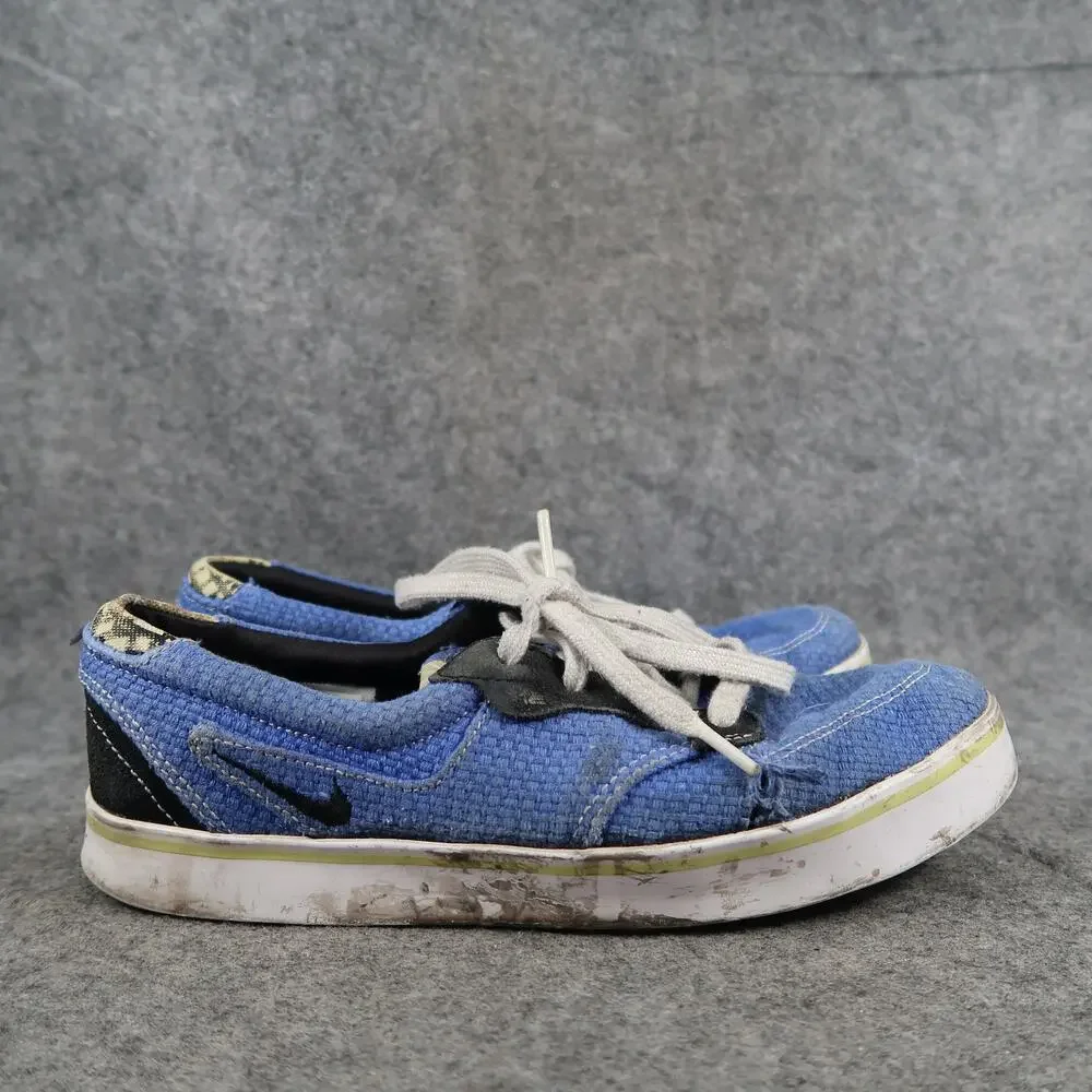 Nike Shoes Womens 7 Casual Skate Sneakers Braata Trainer Blue Lace Up 2009